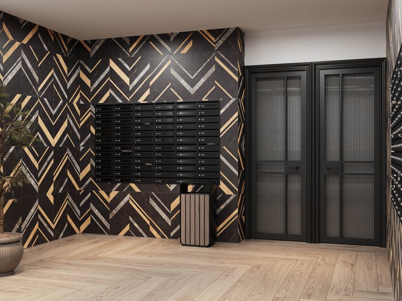 Керамический гранит Estima Improve Black IM03 неполированный 60х60