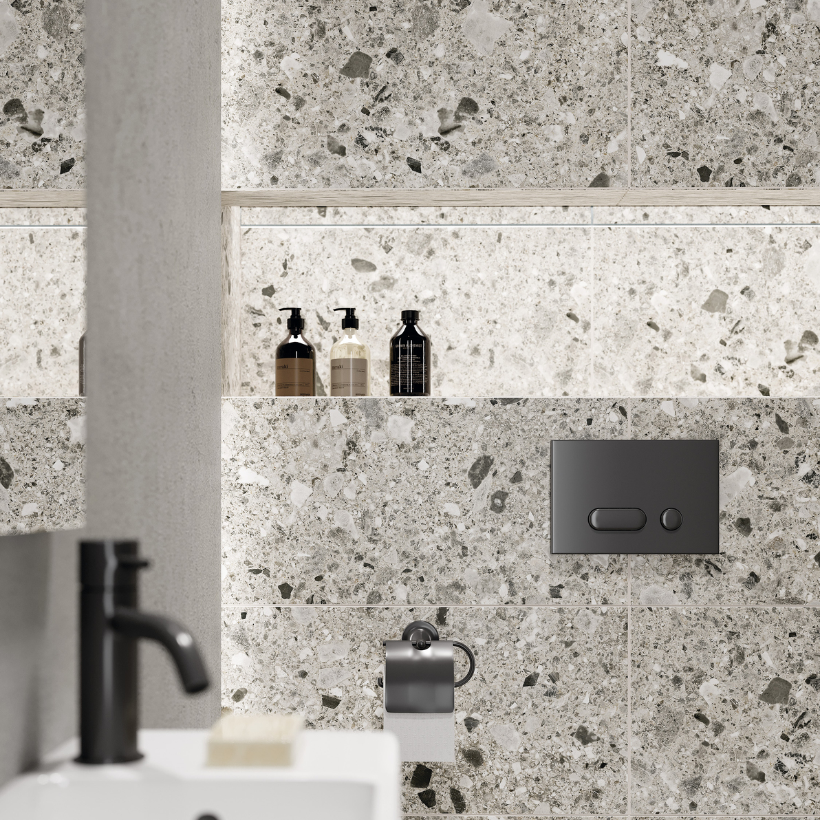 Керамический гранит Cersanit Space серый А16336 (SC4L092) 29,7х59,8