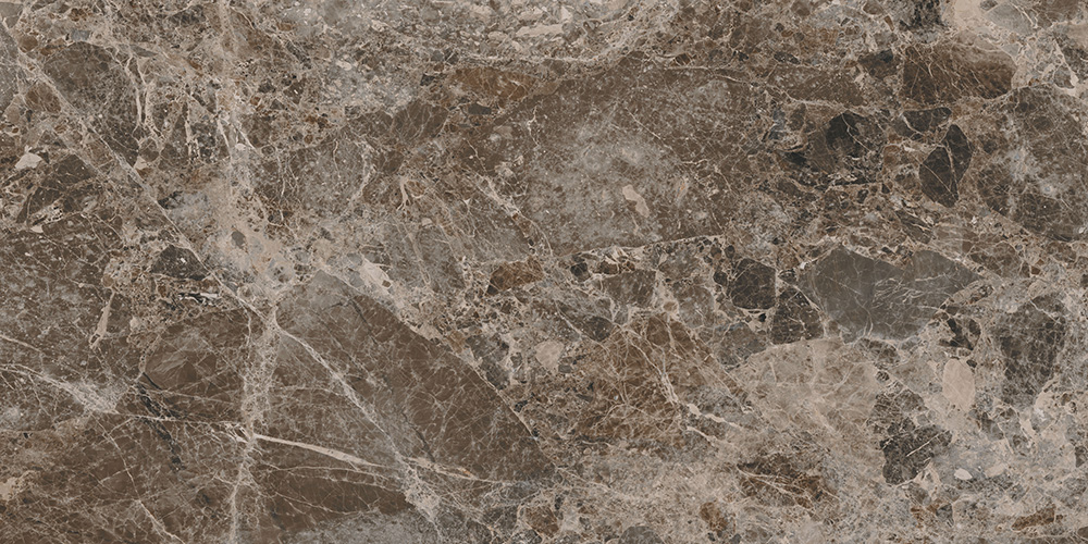 Керамический гранит Vitra MarbleS Эмперадор Коричневый Лаппато 60х120 K948092LPR