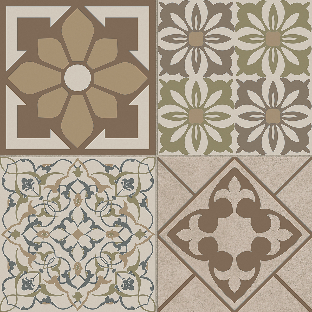 Керамический гранит Estima Jam Beige JA01 неполированный 40,5x40,5x8