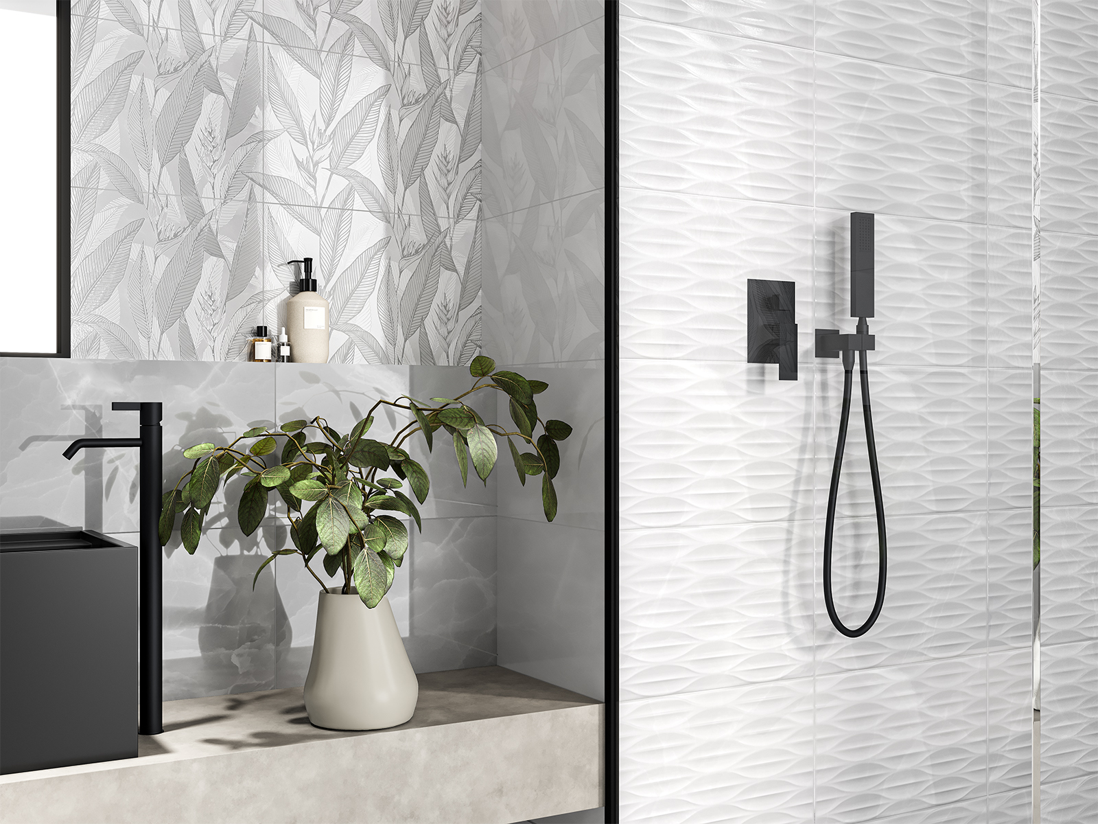 Керамическая плитка Gracia Ceramica Эдем бел низ 02