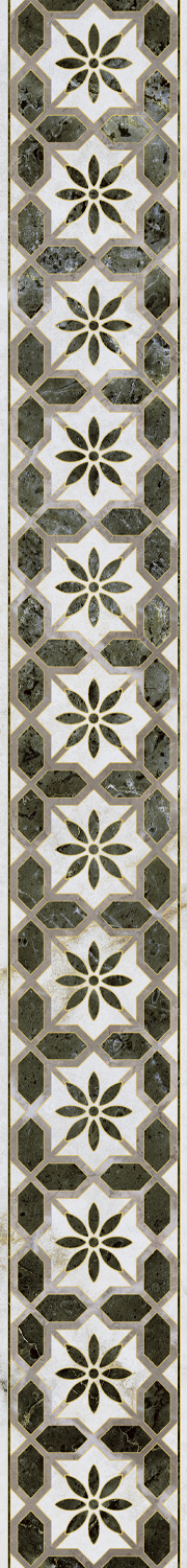 Керамический бордюр Kerama Marazzi Серенада VT\A573\11000R 3 глянцевый обрезной 60x7,2