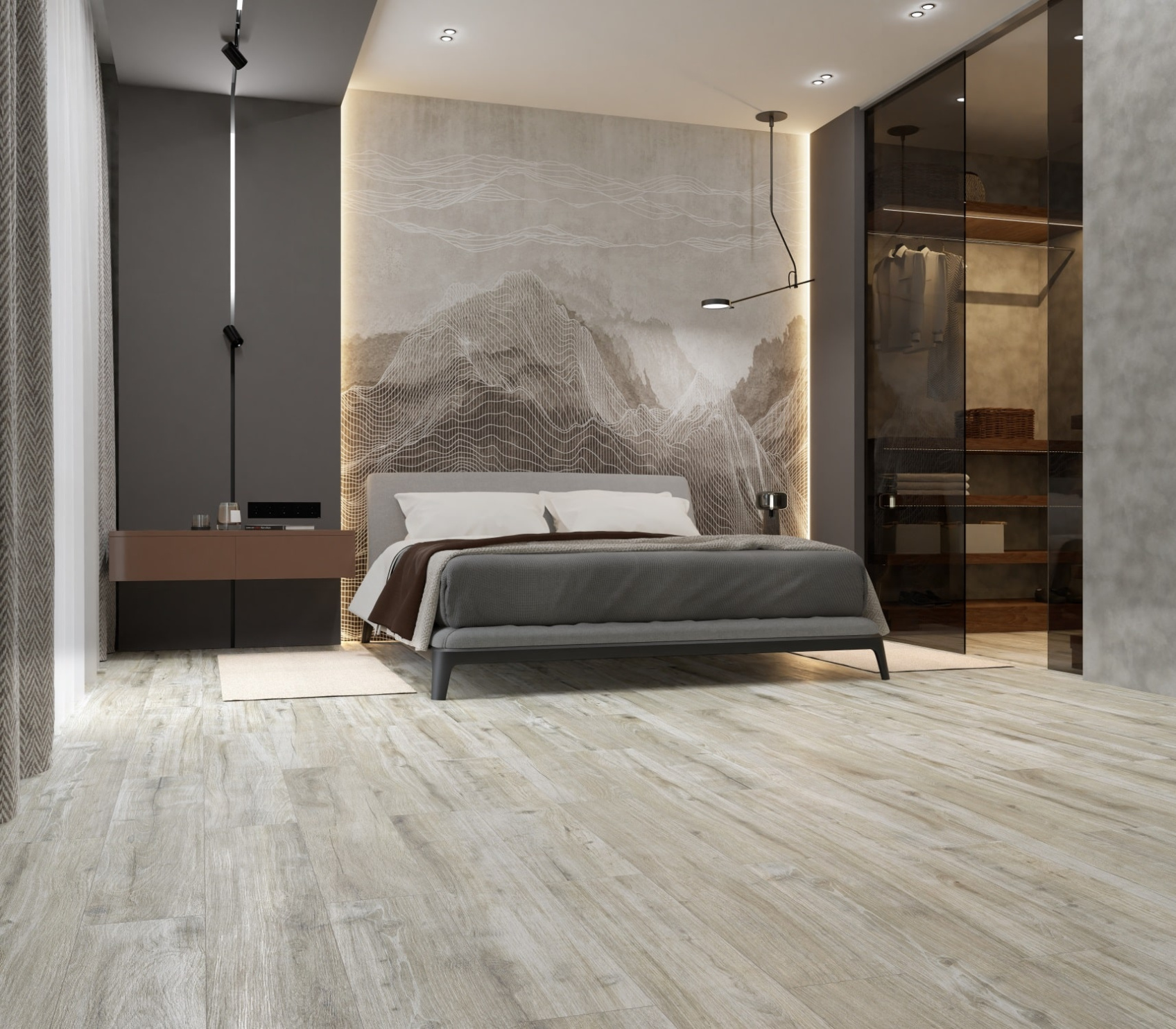 Керамический гранит Primavera Old Wood Beige 20х120 WD107