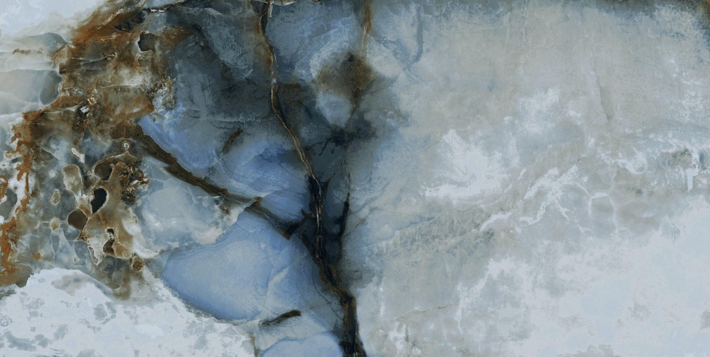 Керамический гранит Primavera Jakarta Blue punсh-carving 60x120 PC208