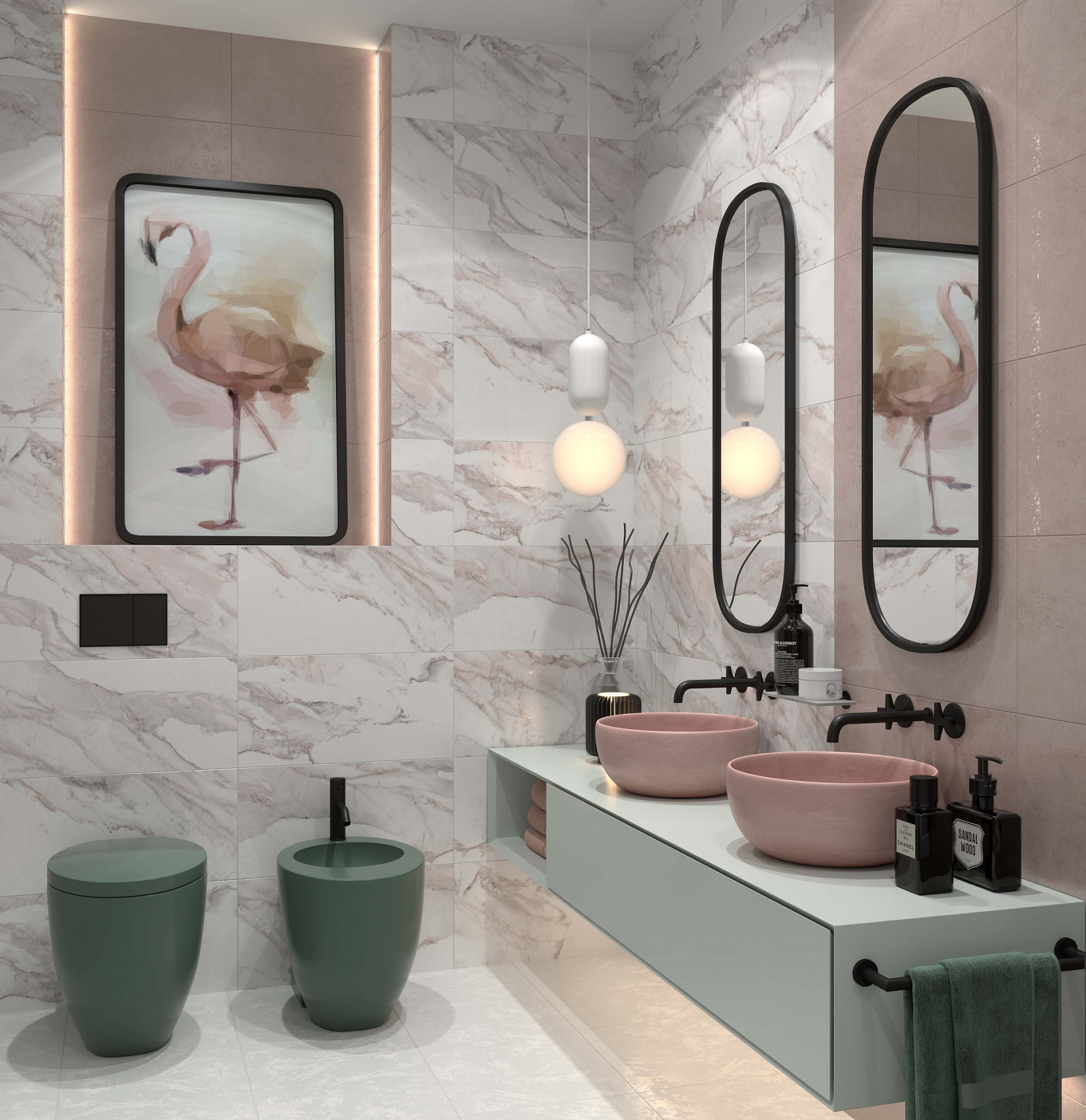 Керамическая плитка Axima Канары светлая 30x60