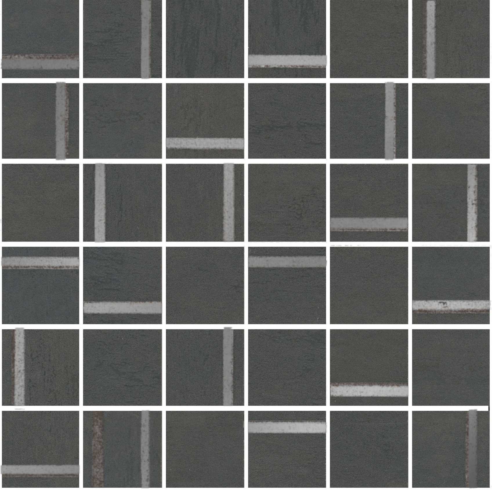 Керамический декор Kerama Marazzi SG640520\MM Гварди 2 мозаичный синий матовый обрезной 30х30