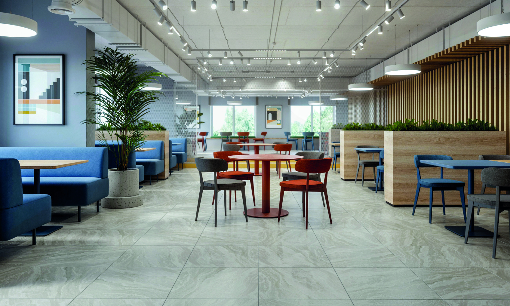 Керамический гранит DAKO Скала E-5020/MR/600x600x9 ректификат