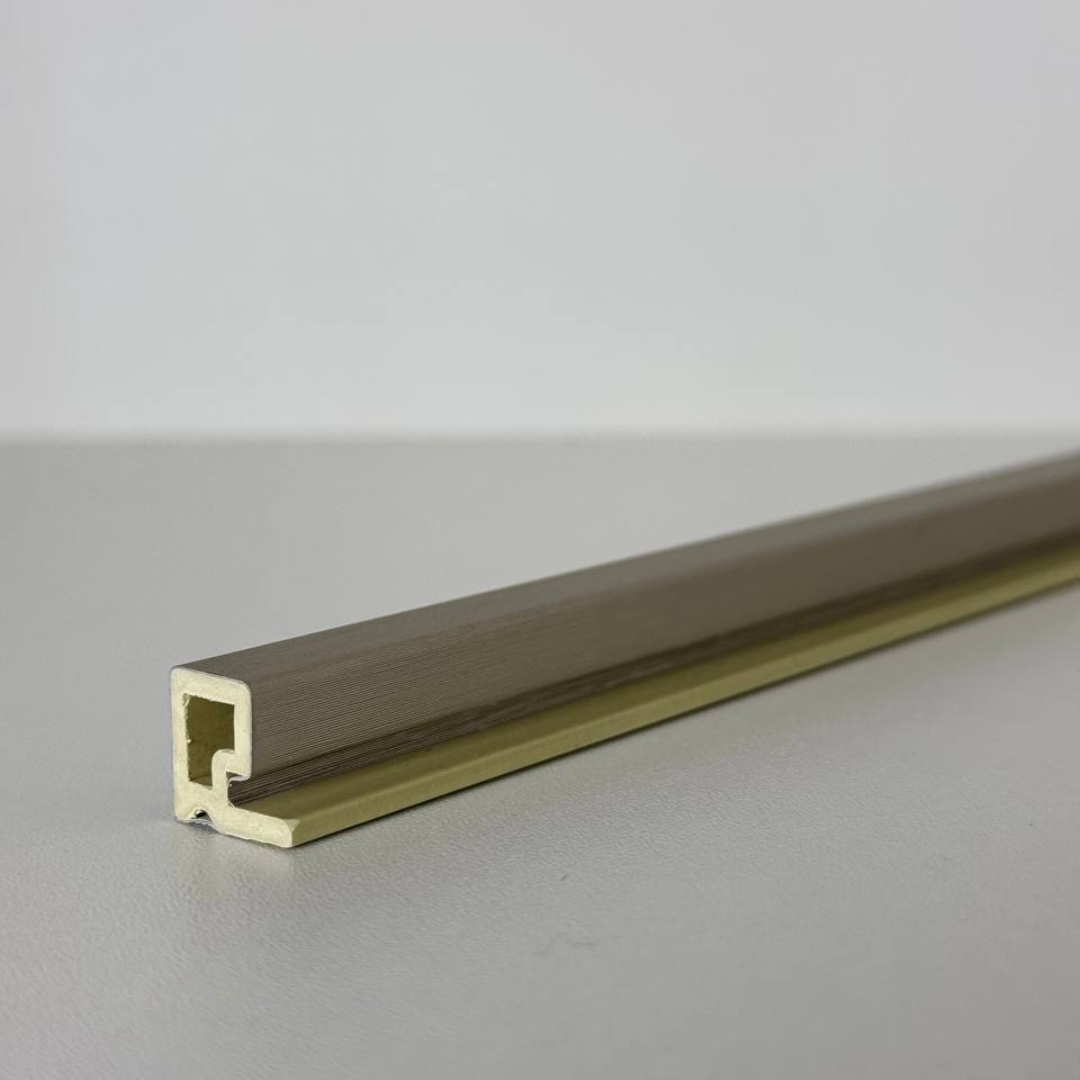 Бамбуковая панель Bonaparte рифленая Rich carob 2800*10*14 (1шт) А