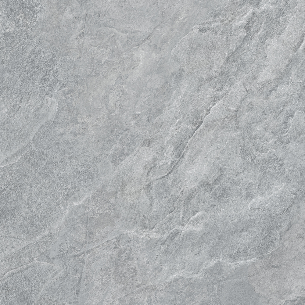Керамический гранит Kerranova Krater серый K-2211/SR структурированный 60х60