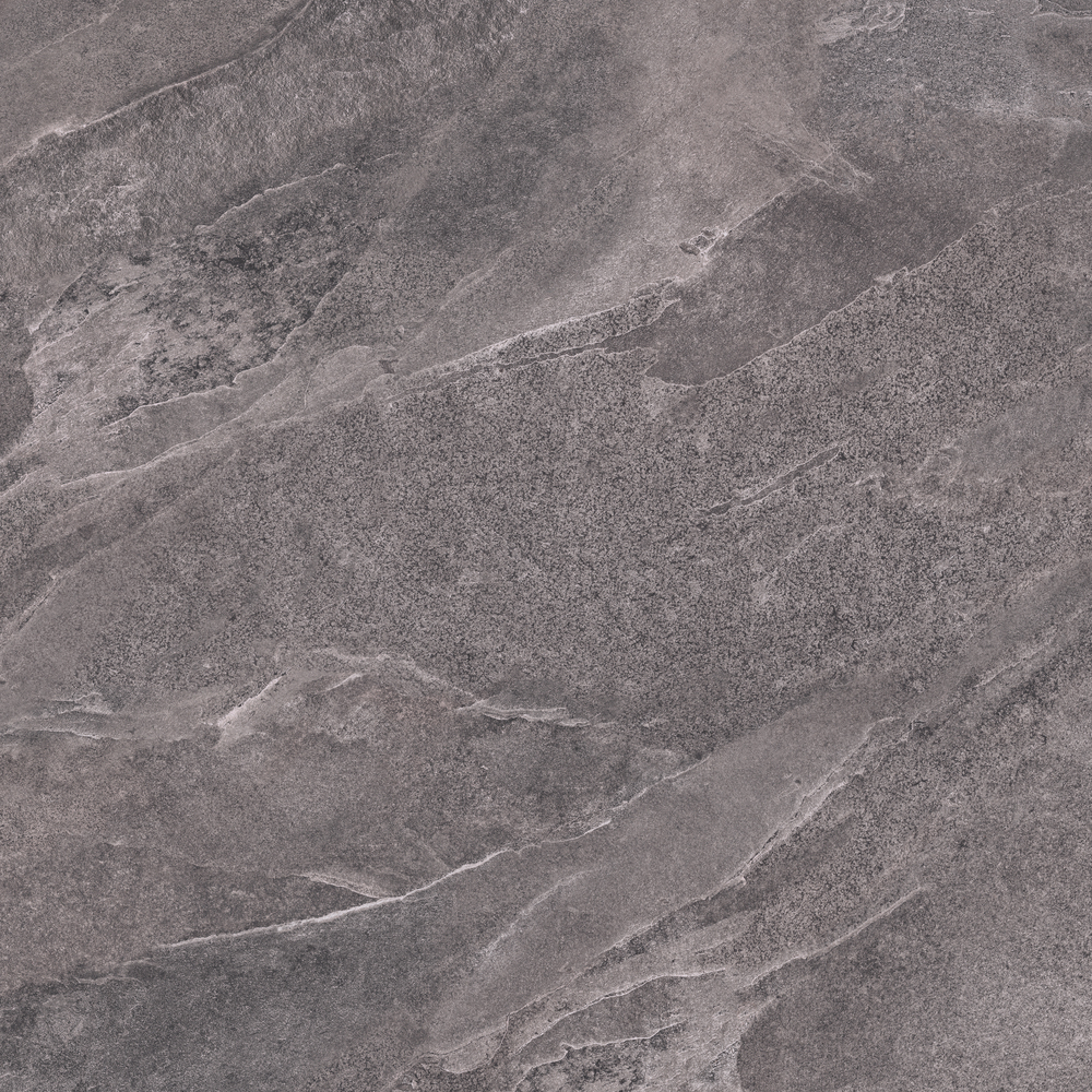 Керамический гранит Cersanit Coastline темно-серый ректификат рельеф 59,8x59,8 A17894