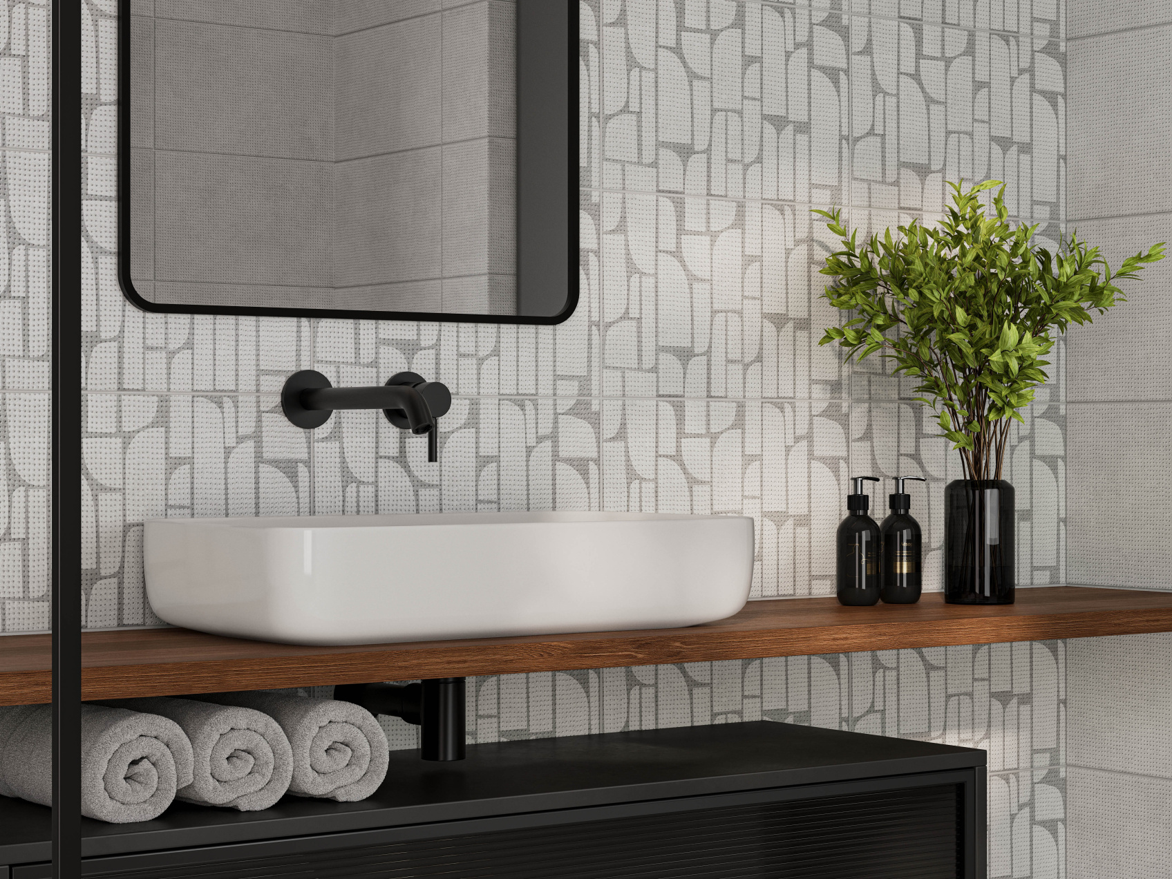 Керамическая плитка Gracia Ceramica Форм сер низ 02