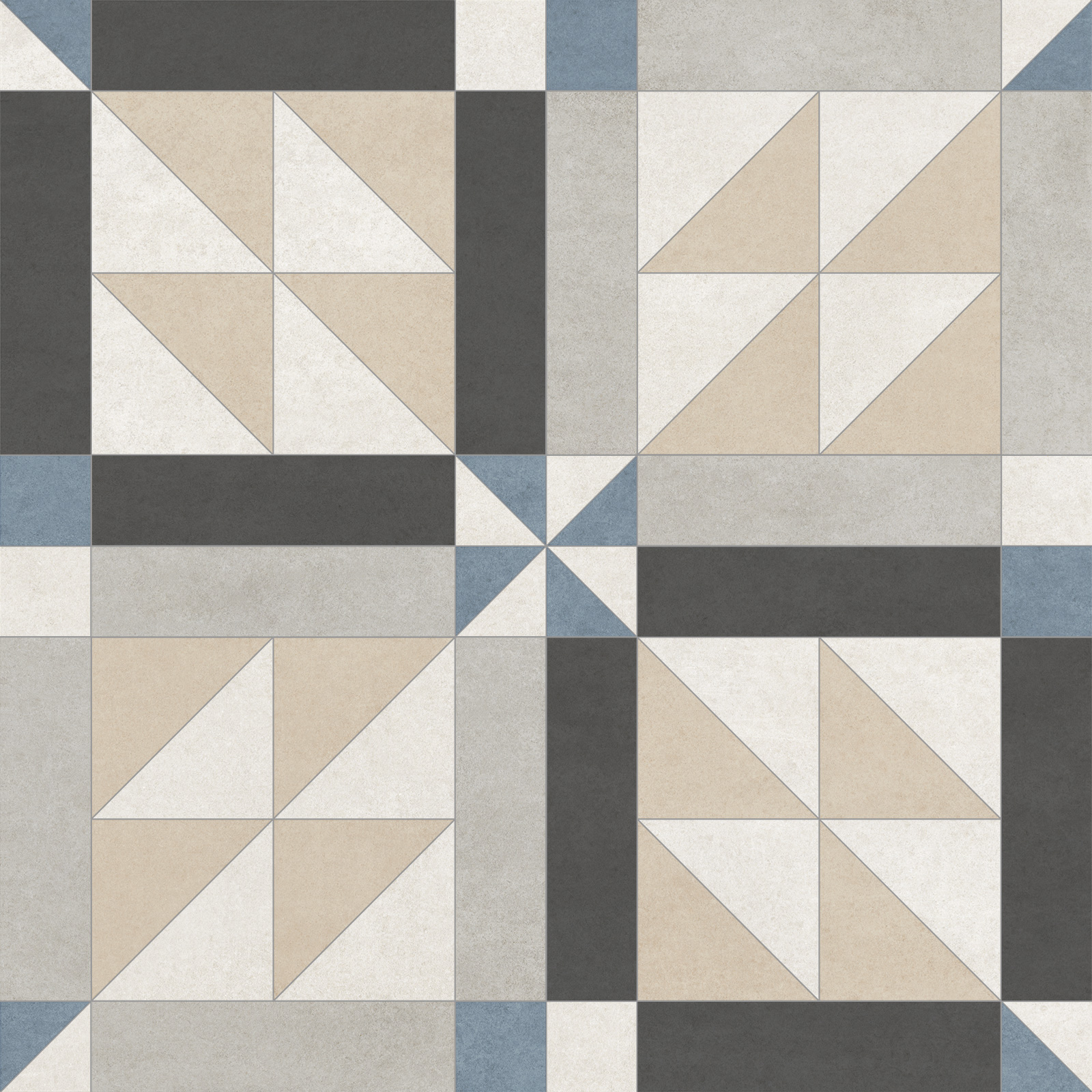 Керамический гранит New Trend Design Mix 3 GP2020DMX11 матовый 20x20