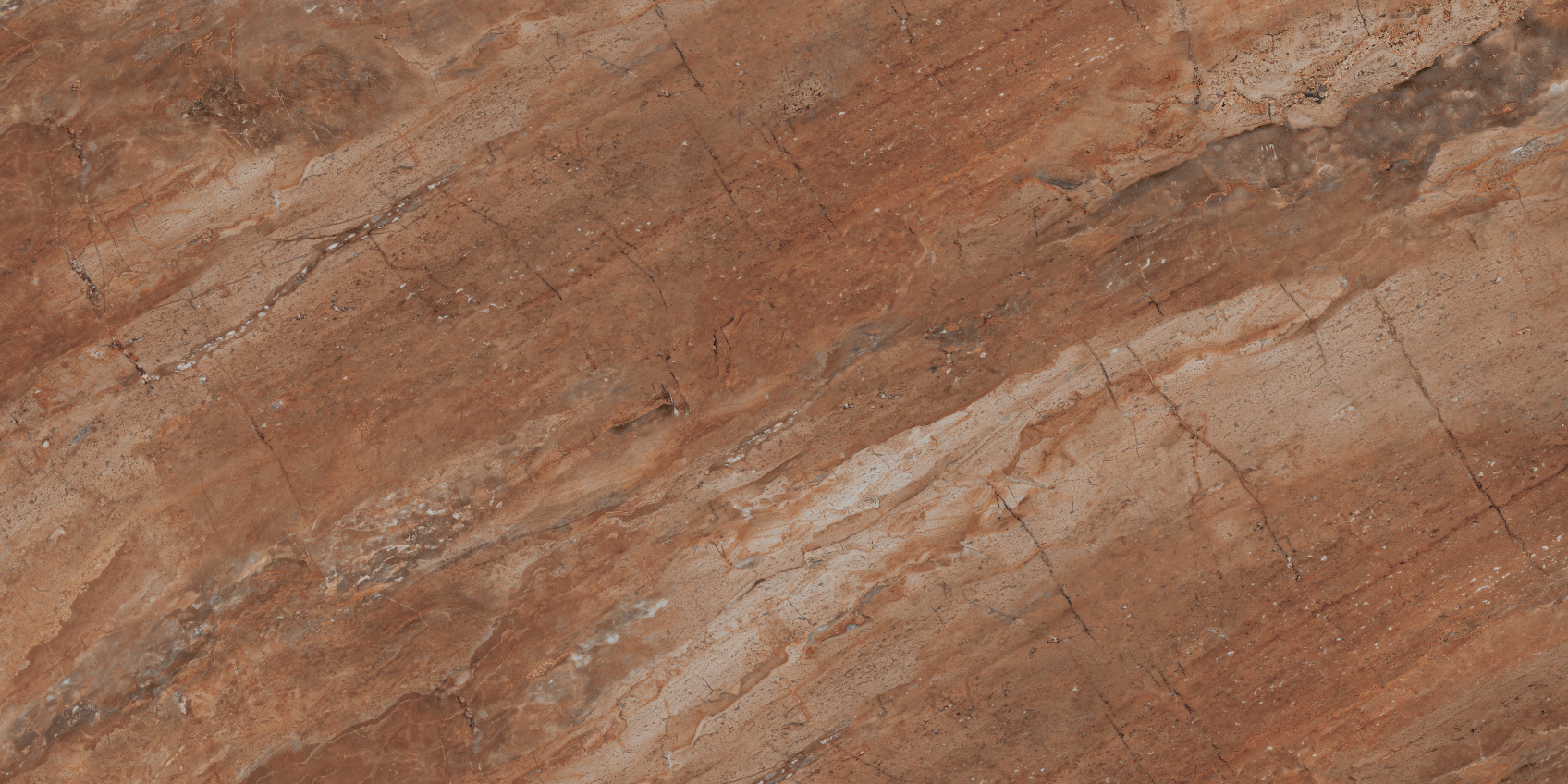 Керамический гранит Kerama Marazzi Риальто SG560522R коричневый светлый лаппатированный 60х119,5