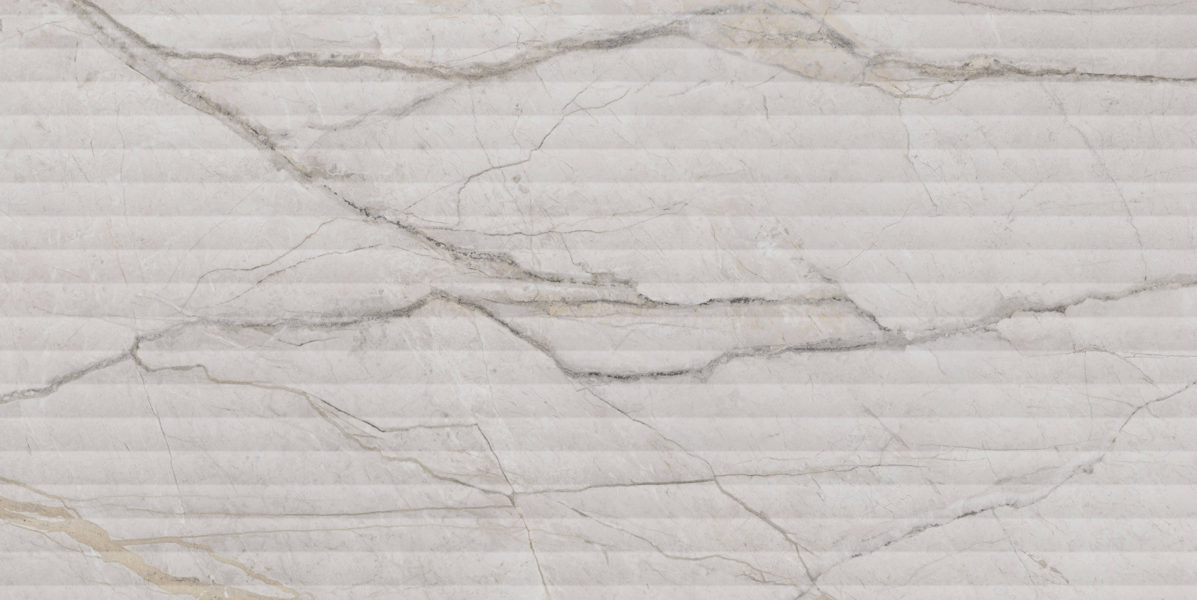 Керамическая плитка Kerama Marazzi Ифран серая светлая глянцевая структура обрезная 60x119.5x1