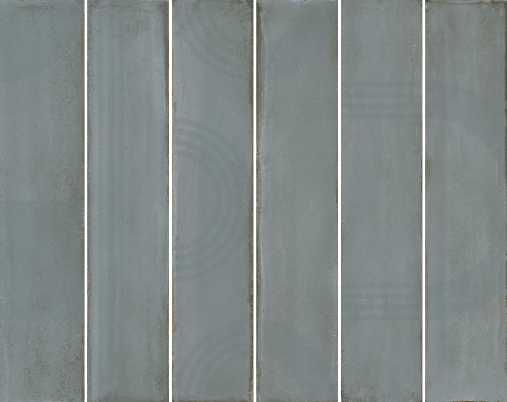 Керамическое панно Kerama Marazzi Мажорель голубое глянцевое (из 6 частей 6х28.5) 36x28.5