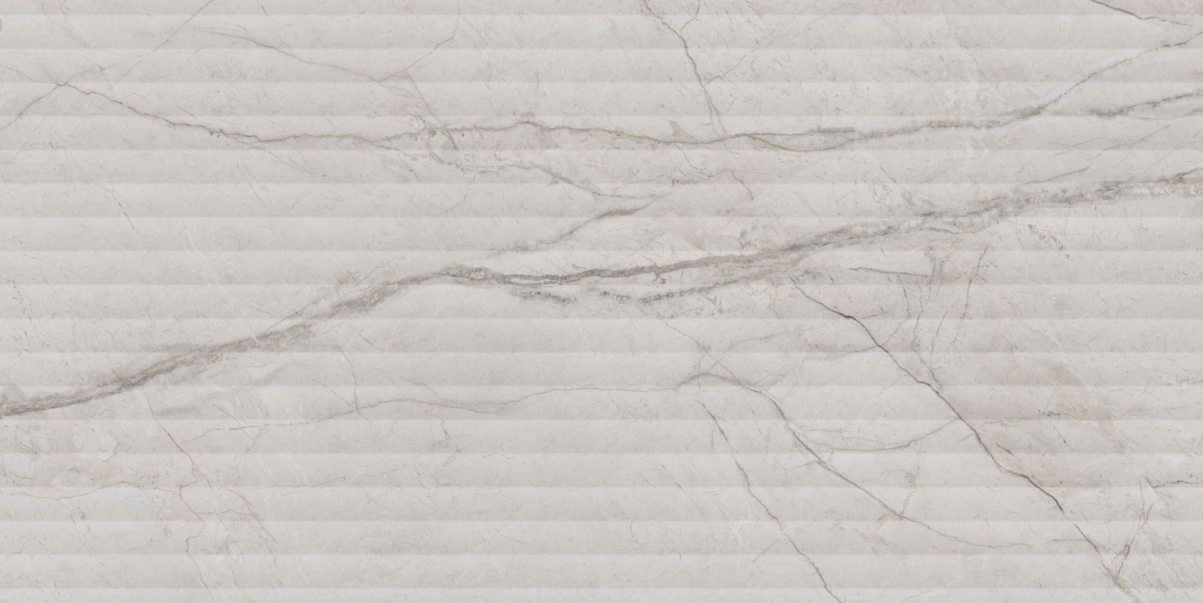 Керамическая плитка Kerama Marazzi Ифран серая светлая глянцевая структура обрезная 60x119.5x1