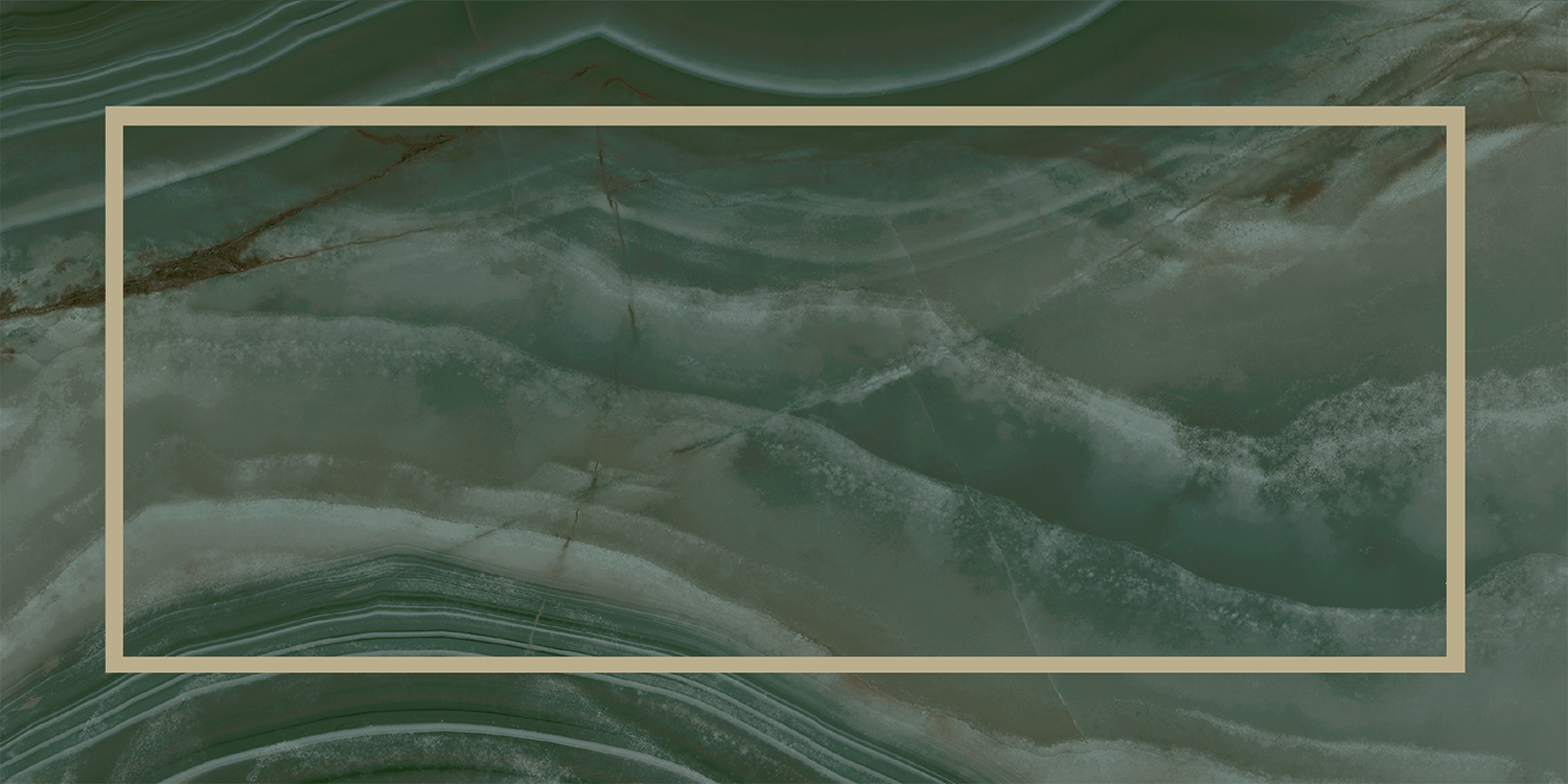 Керамический декор Kerama Marazzi Сеттиньяно OS\C275\19077 зеленый глянцевый 9,9x20