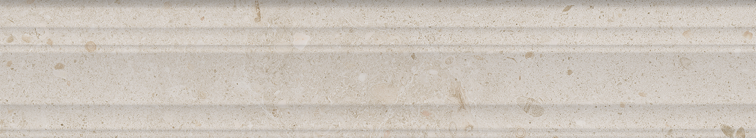 Керамический бордюр Kerama Marazzi Риккарди BLF011R бежевый матовый структура обрезной 40x7,3