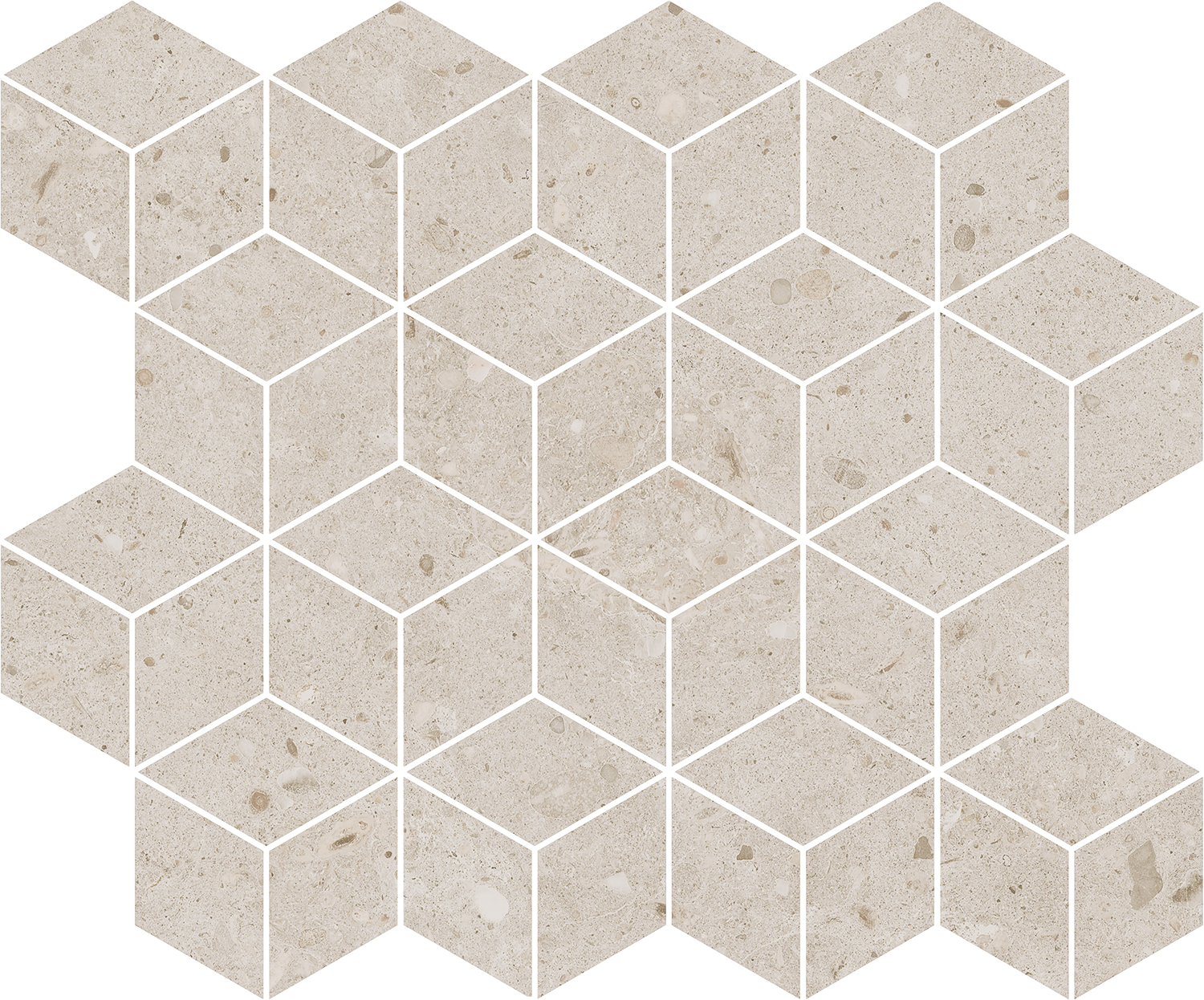 Керамический декор Kerama Marazzi Риккарди T017/1405 мозаичный бежевый матовый 45x37,5 в Уфе — купить с доставкой | Nova