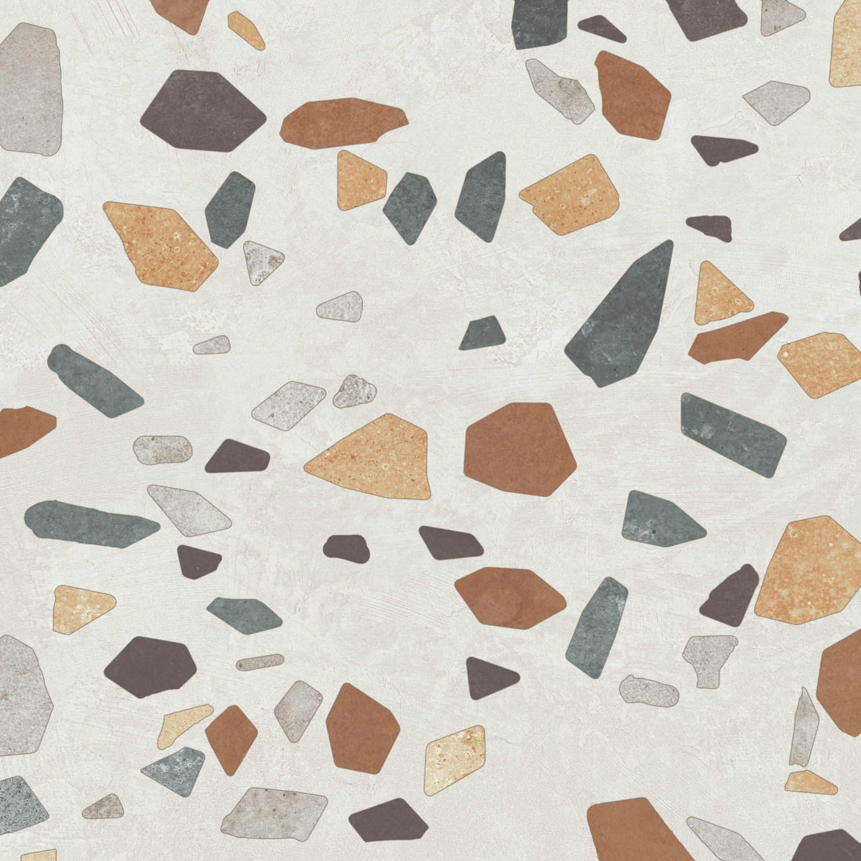 Керамический гранит Estima Arti AT 02 белый неполированный 60x60