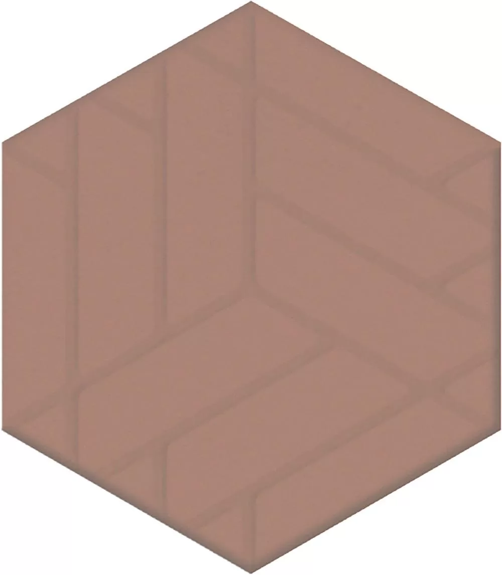 Керамический декор Kerama Marazzi Агуста OS/D241/63010 розовый матовый 6x5,2