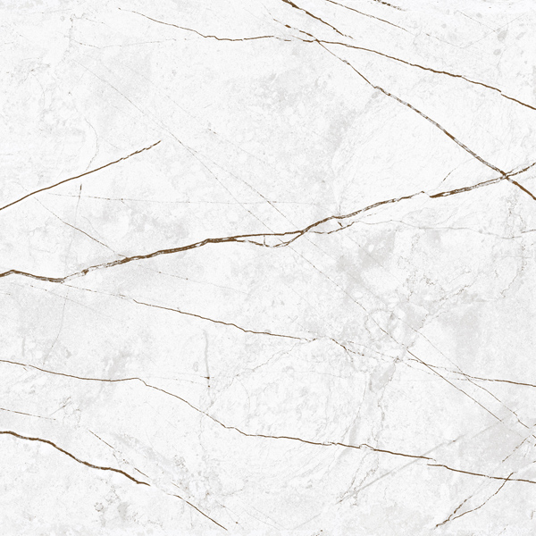 Керамический гранит Sandra CF101 LLR лаппатированный белый 600х600