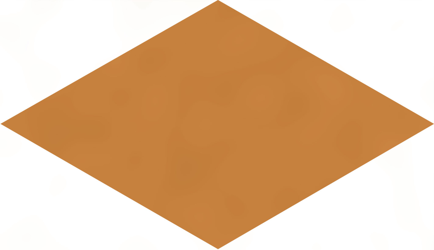 Керамический декор Kerama Marazzi Риад оранжевый глянцевый 13.5x7.8