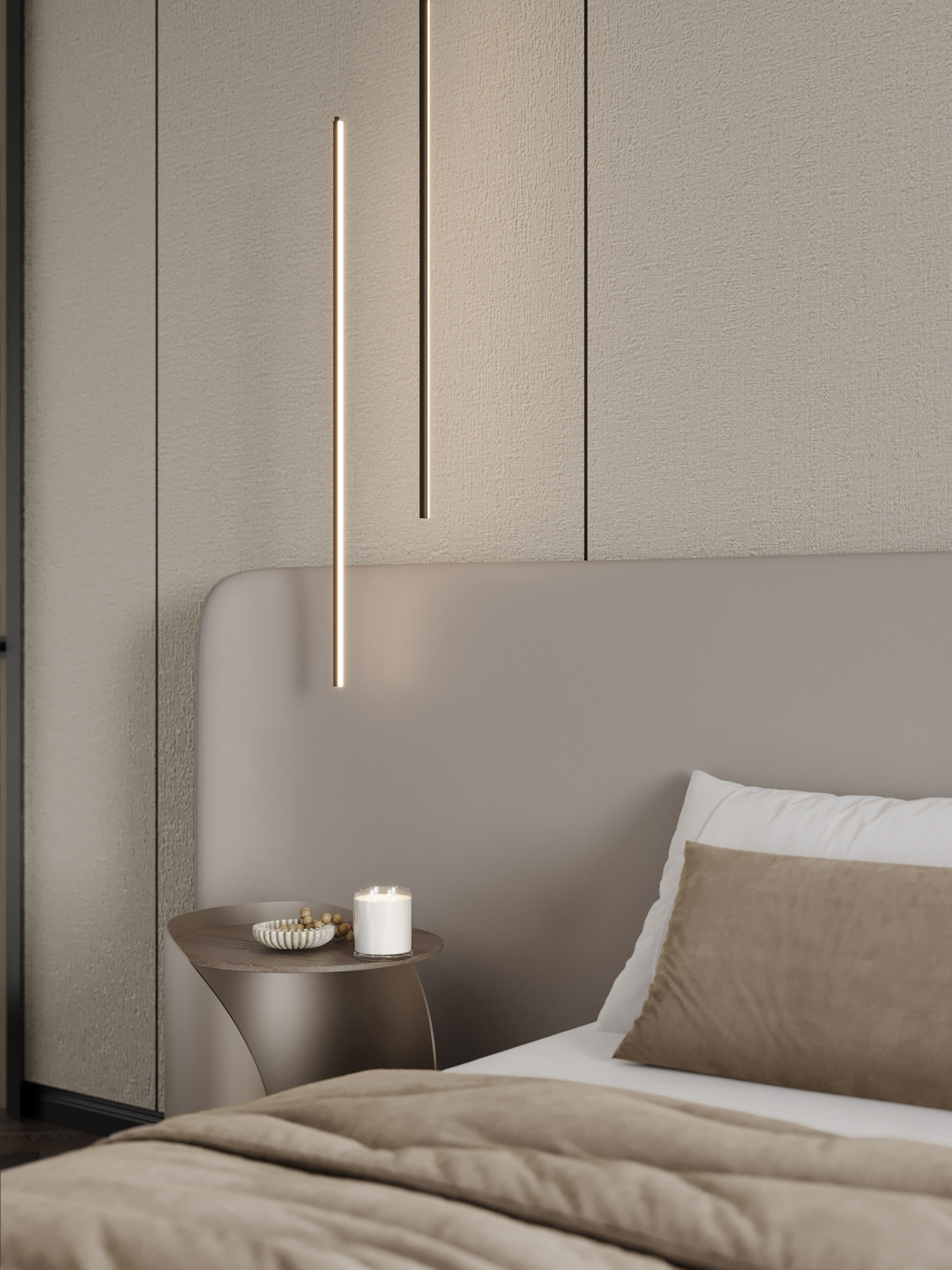 Профиль для бамбуковых панелей Bonaparte Black-504 соединяющий