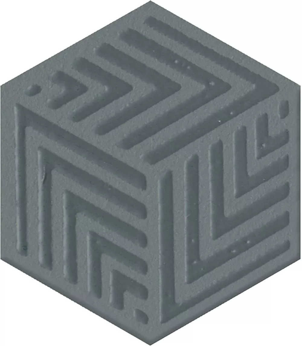 Керамический декор Kerama Marazzi Агуста OS/C241/63012 синий матовый 6x5,2