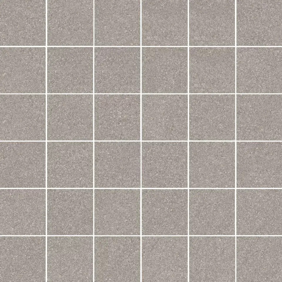 Керамический декор Kerama Marazzi Рабат мозаичный серый матовый обрезной 30x30x0.9