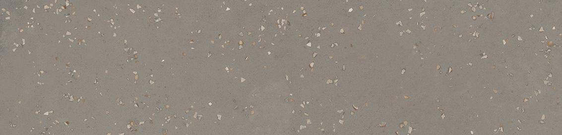 Керамический подступенок Kerama Marazzi Пунтум серый матовый обрезной 60x14,5x0,8