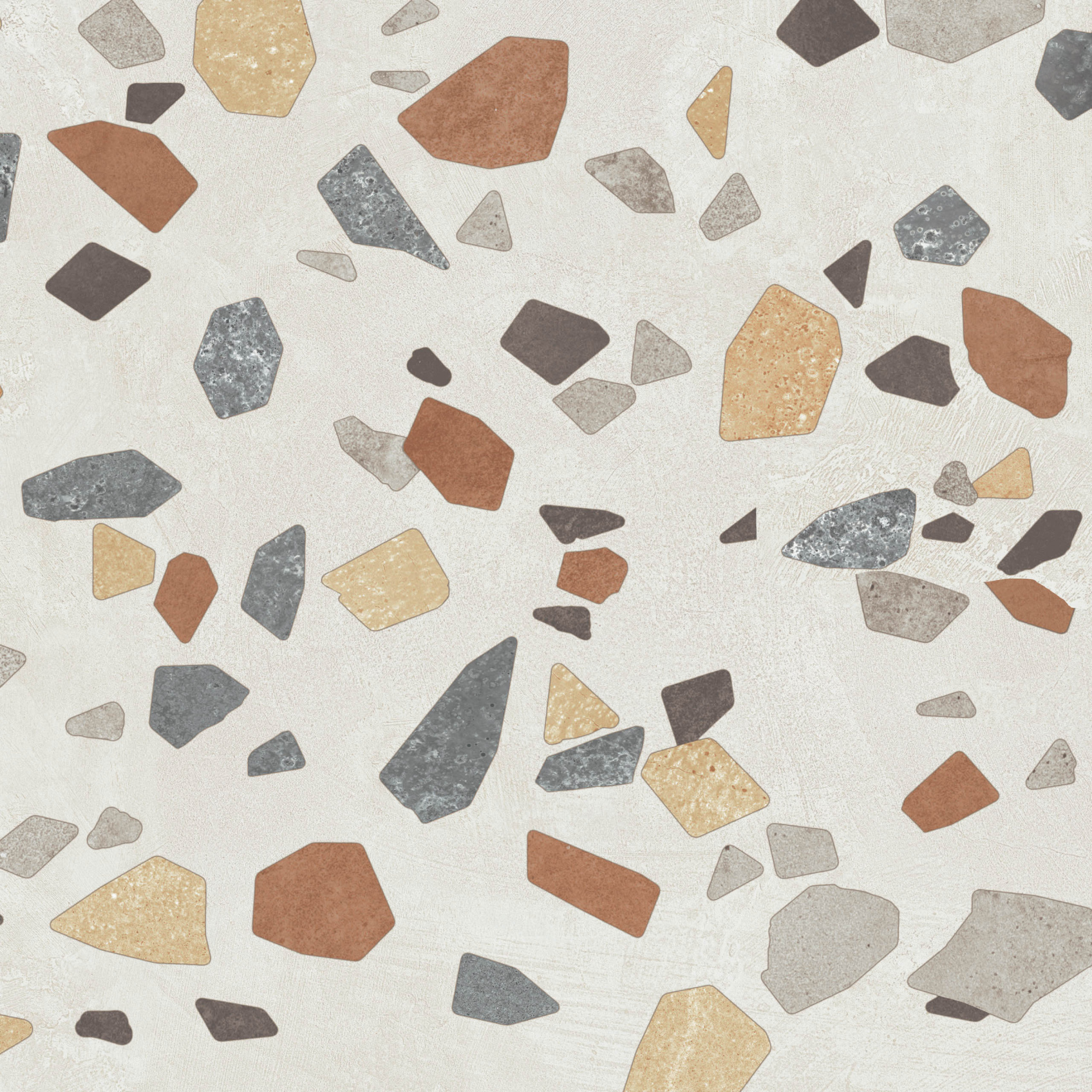 Керамический гранит Estima Arti AT 02 белый неполированный 60x60