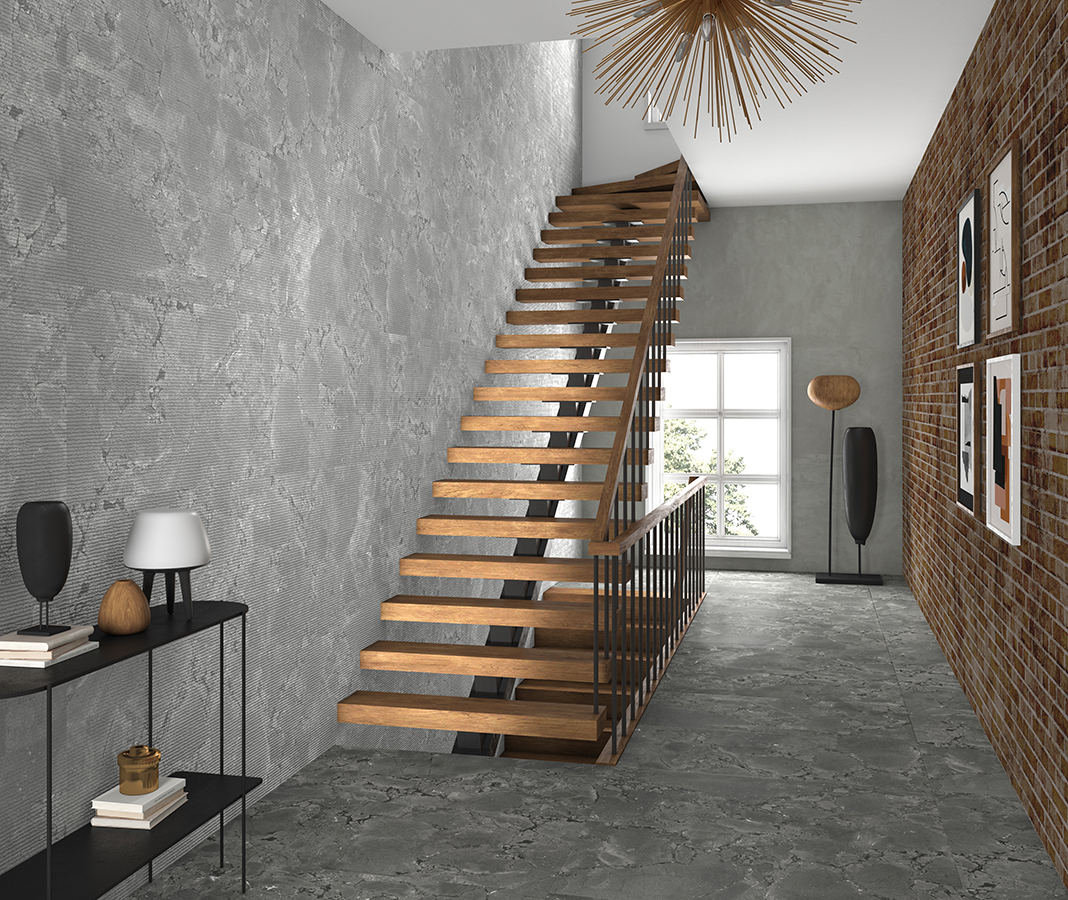 Керамический гранит Kutahya Seramik Pompei Grey Lappato 60x120