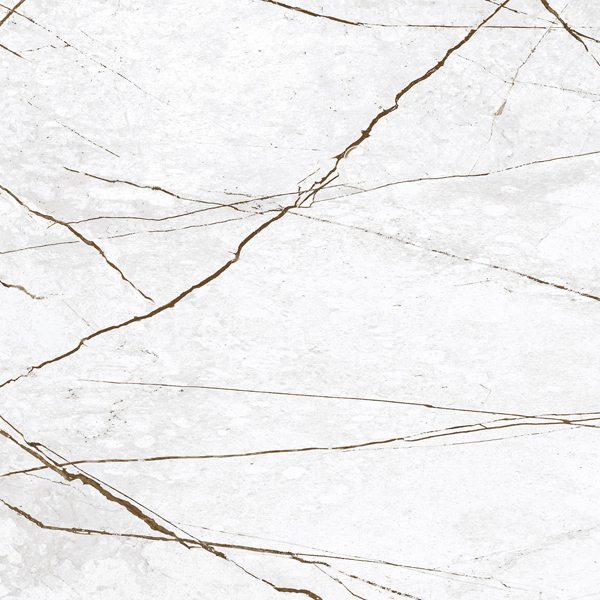 Керамический гранит Sandra CF101 LLR лаппатированный белый 600х600