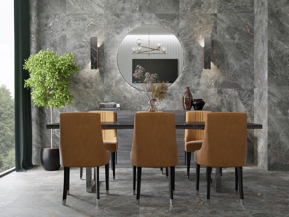 Керамический гранит Primavera Black Velvet сarving 60x120 CR233 матовый