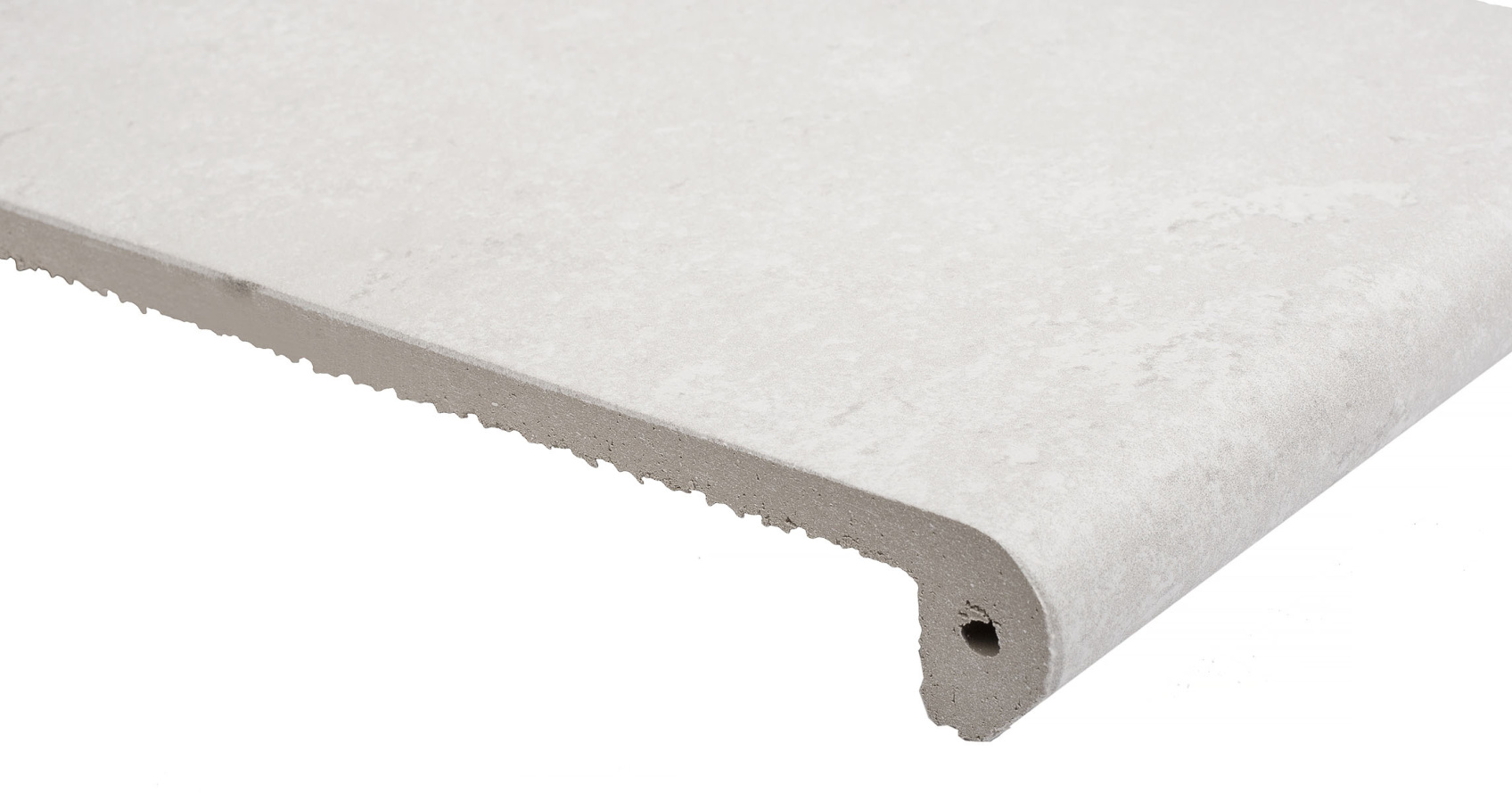 Фронтальная ступень EXAGRES Бостон  PELDANO WHITE 33х33