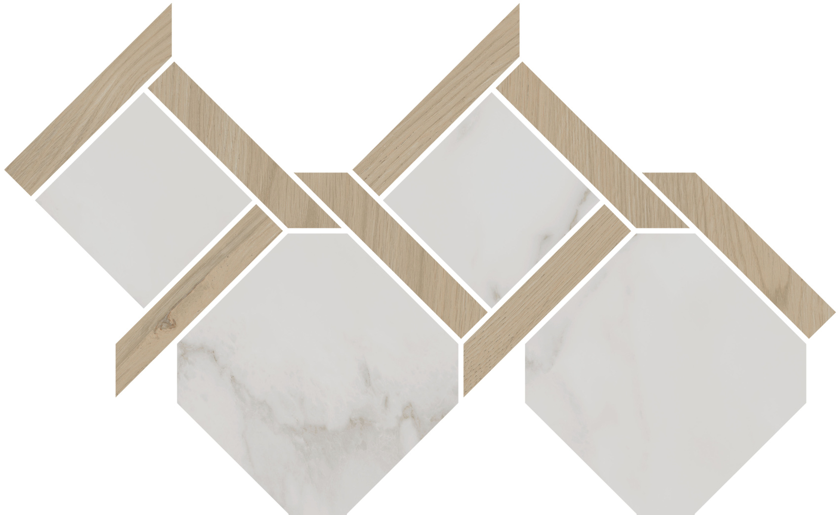 Керамический декор Kerama Marazzi Монте Тиберио ID168 наборный лаппатированный 48x29.5