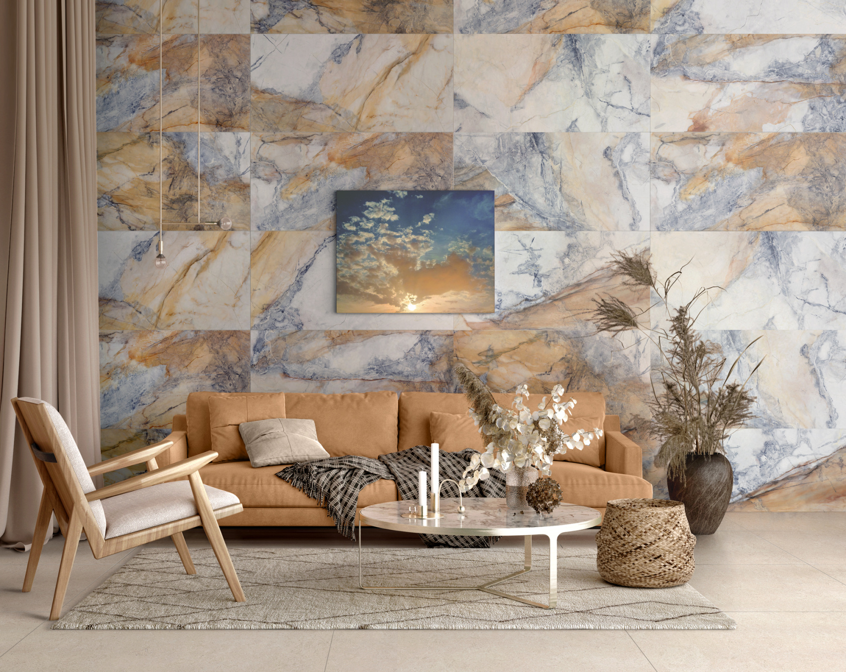 Керамический гранит Идальго Люссо Оро лаппатированный LLR 60x120