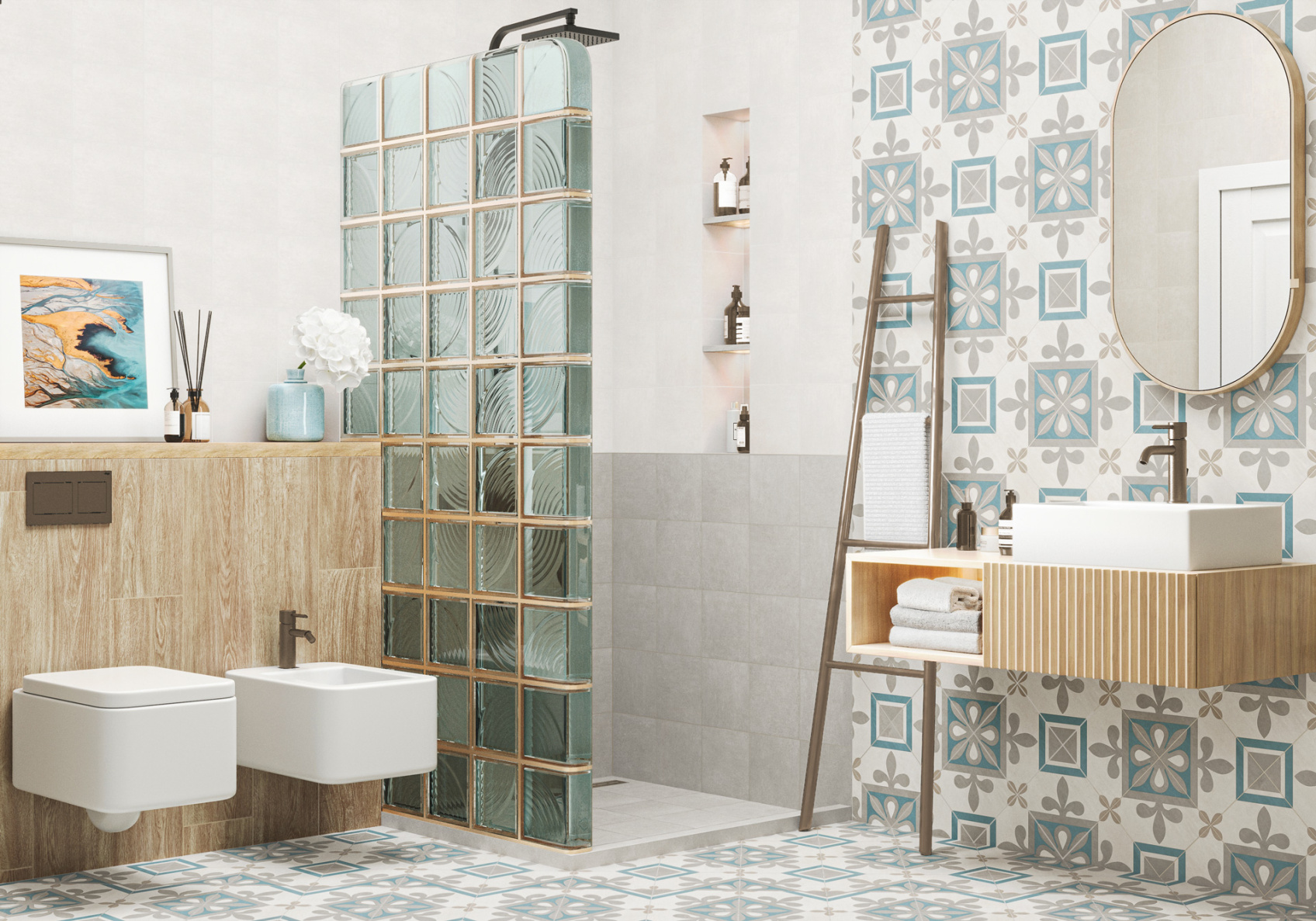 Керамический гранит New Trend Grey GP2020DNA15 матовый 20x20
