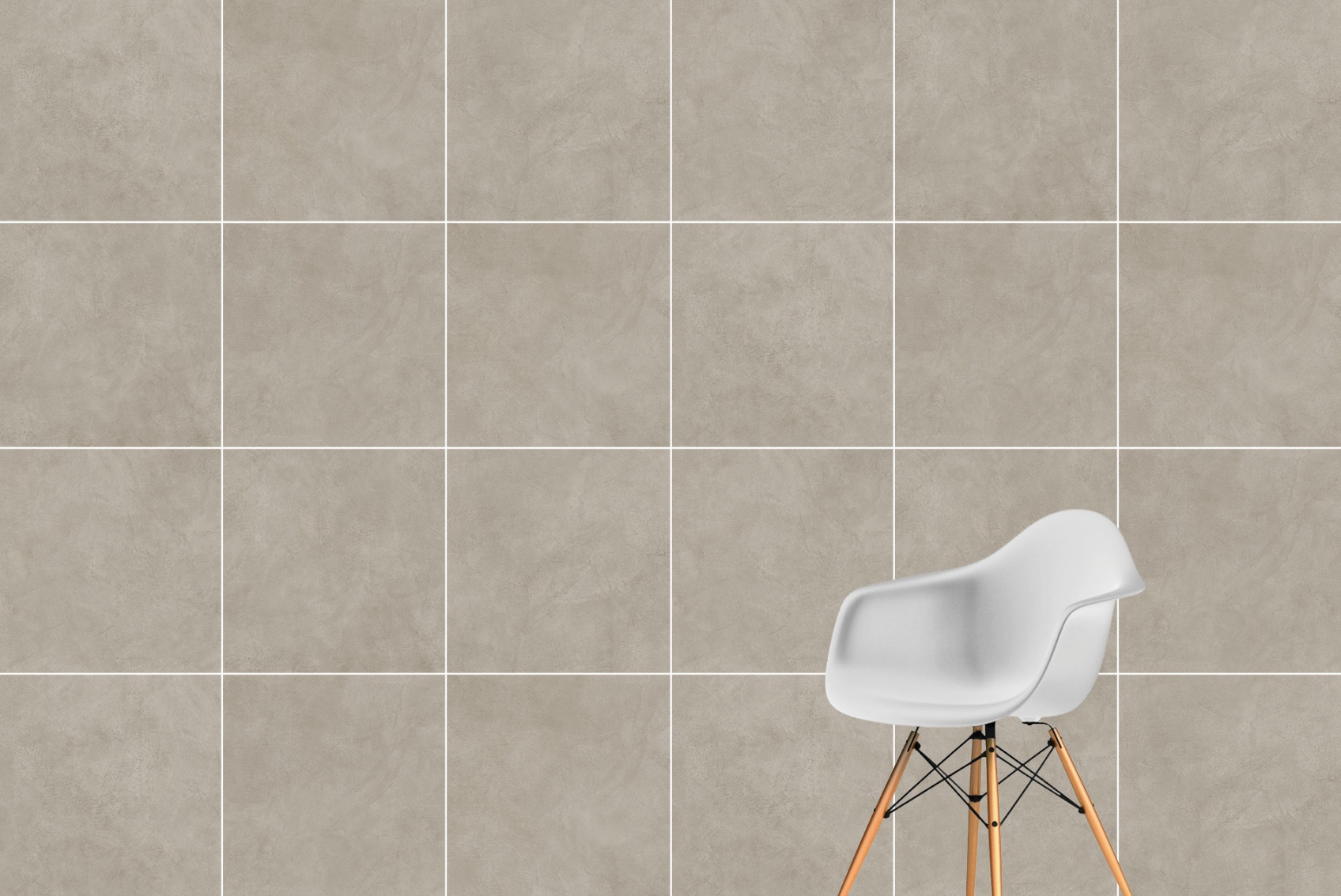 Керамический гранит Vitra MicroCement Светлый Греж матовый 60х60 K947892R