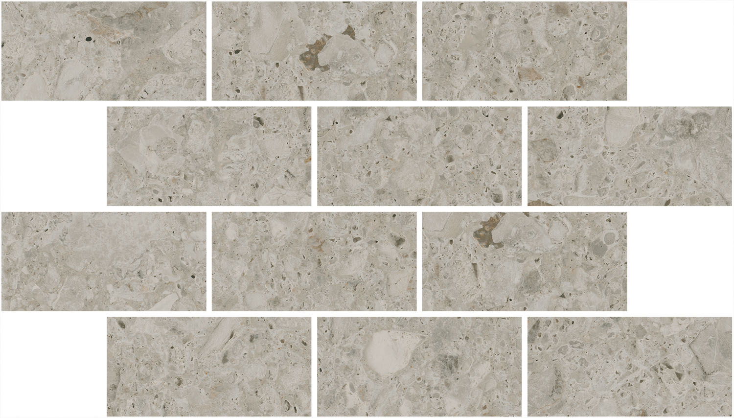 Керамическая мозаика Kerama Marazzi Чеппо ди Гре бежевая светлая матовая обрезная 34,6x20 в Уфе — купить с доставкой | Nova