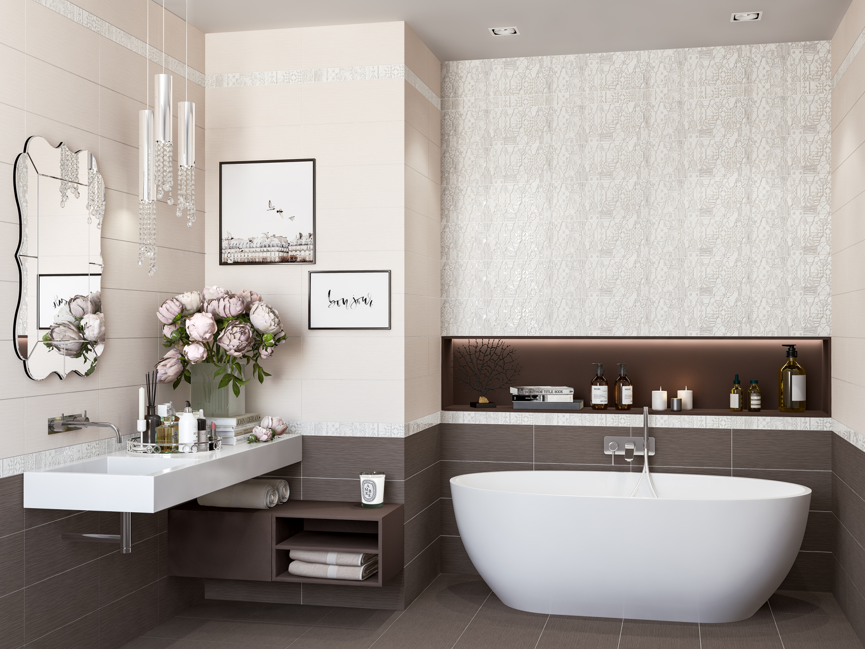 Керамический декор Azori Amati Palazzo 20,1x50,5