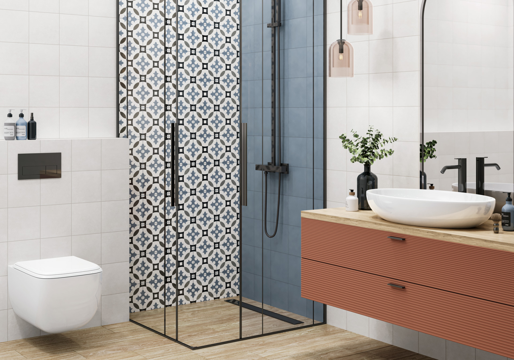 Керамический гранит New Trend Rio GP2020DNN13 матовый 20x20