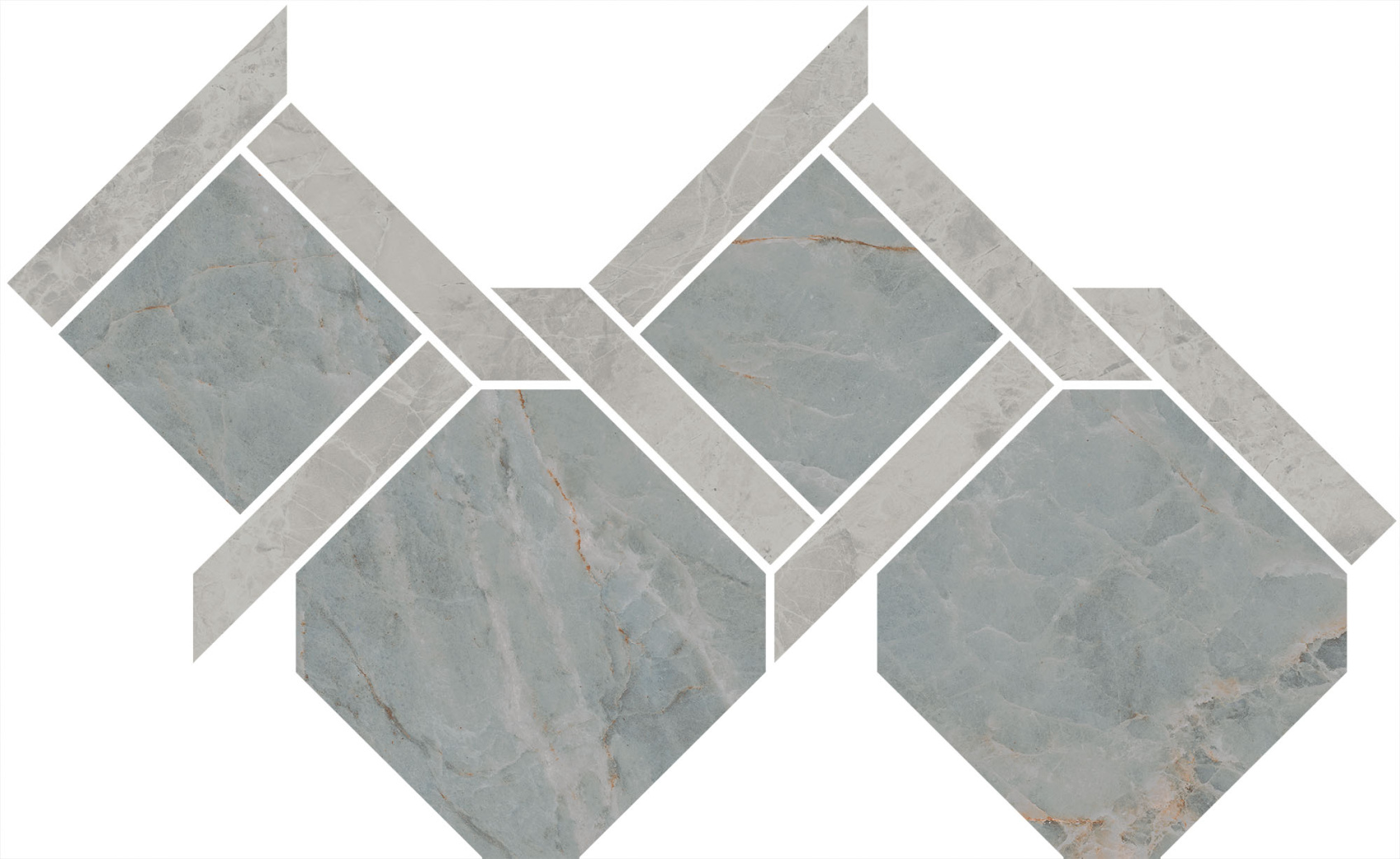 Керамический декор Kerama Marazzi Риальто 2 наборный лаппатированный 48x29.5 в Уфе — купить с доставкой | Nova