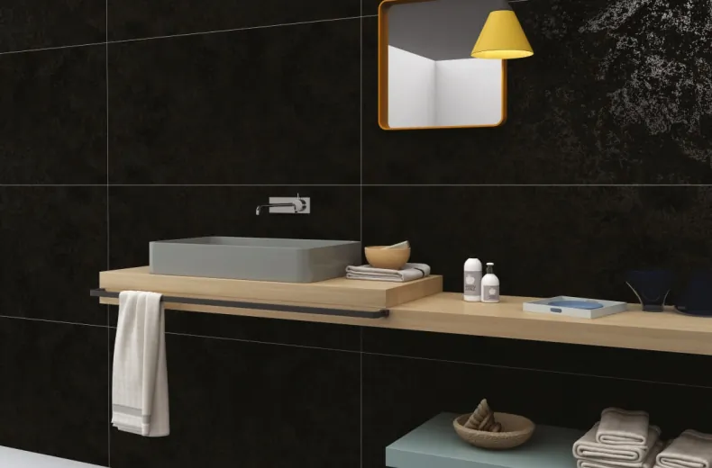 Керамический гранит MAIMOON CERAMICA BARCODE BLACK Carving 60х120