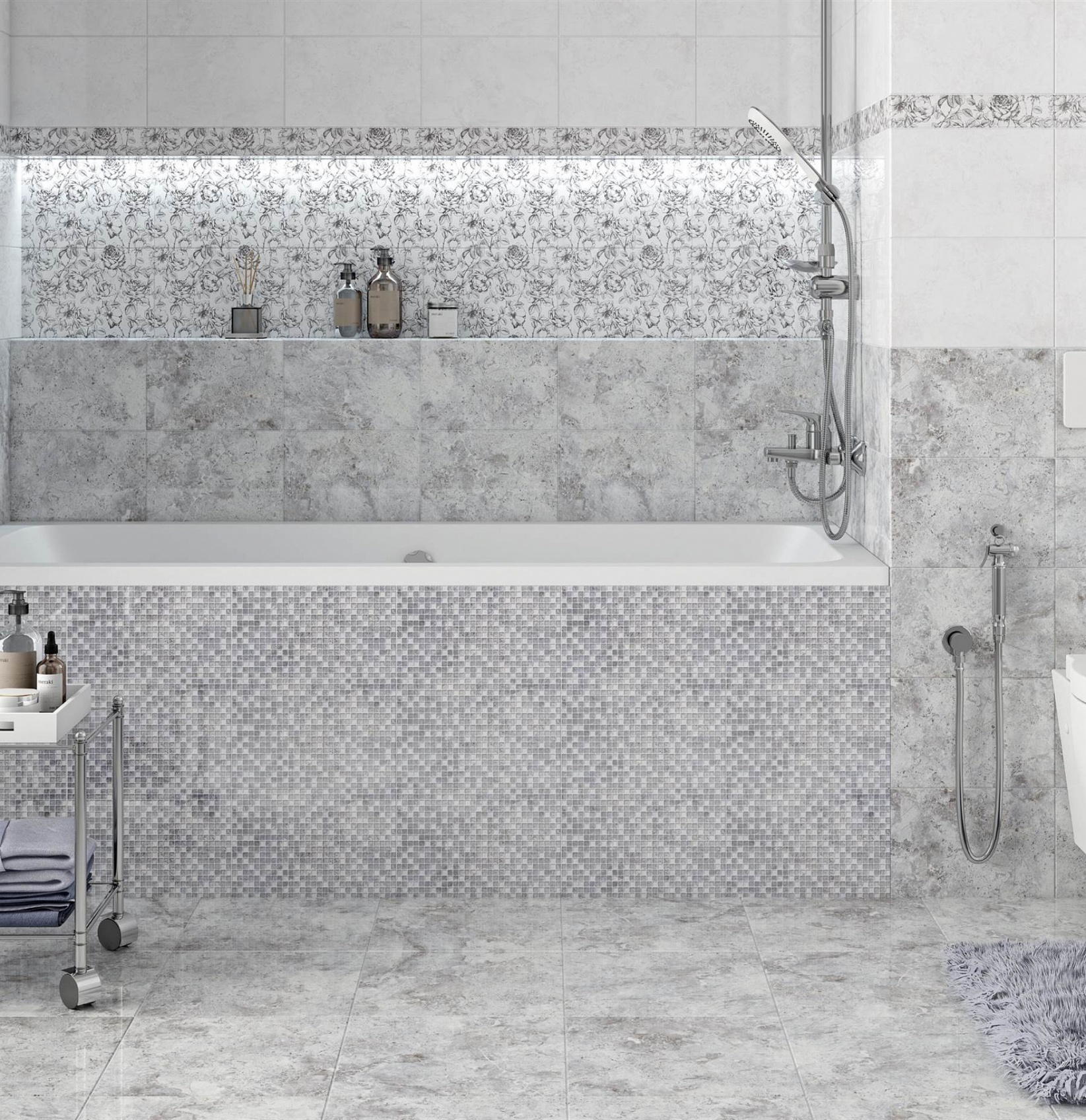 Керамическая плитка Axima Мерида низ 20х30