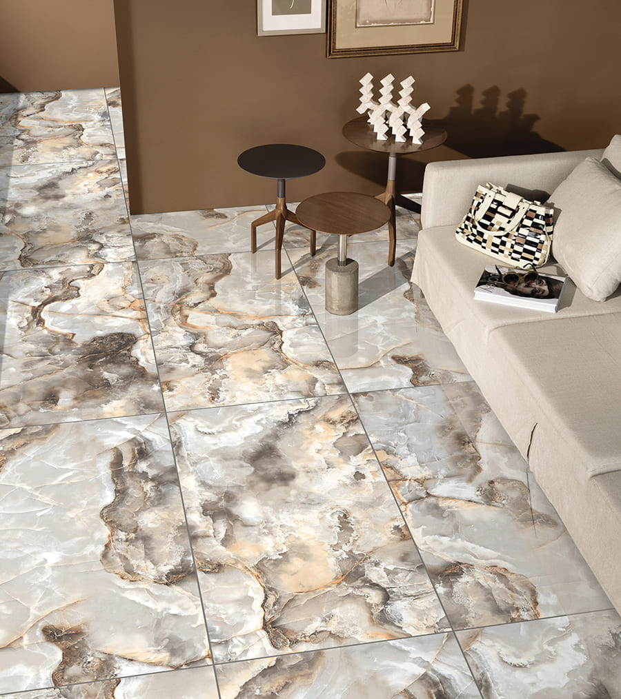 Керамический гранит Primavera Honey Onyx Sky 60х120 PR215 полированный