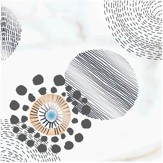 Керамический декор Axima Сопрано D2 20x20