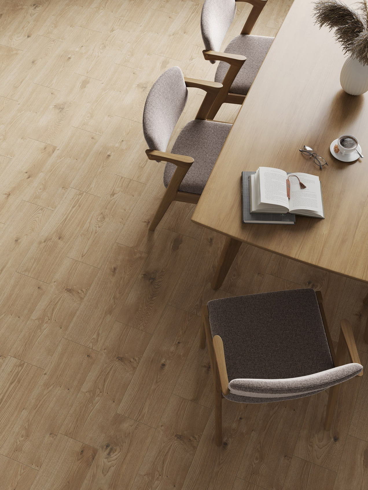 Керамический гранит Lasselsberger Ceramics Джордано 6264-0119 20х60 рустик медовый