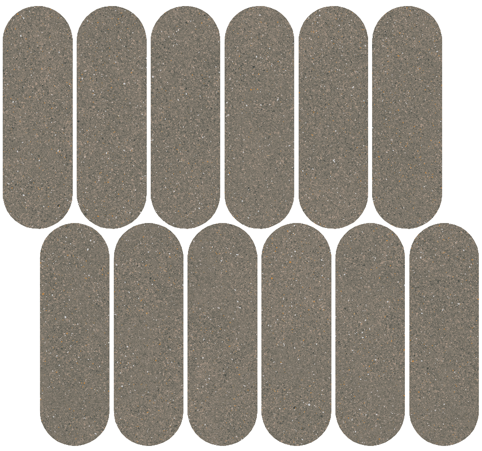Керамический гранит Kerama Marazzi Джиминьяно ID146 наборный коричневый матовый 30x32 в Уфе — купить с доставкой | Nova